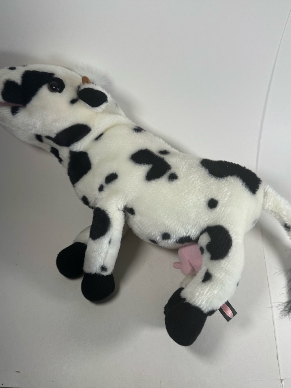 Melissa And Doug Plush Cow Hand Puppet Full Body Utter 16" Stuffed Animal Toy